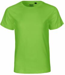 Neutral Rövid ujjú gyerek póló organikus Fairtrade biopamutból - Lime | 152/158 (NE-O30001-1000211755)