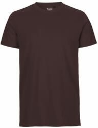 Neutral Férfi póló Fit organikus Fairtrade biopamutból - Barna | 3XL (NE-O61001-1000303937)
