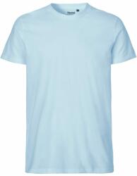 Neutral Férfi póló Fit organikus Fairtrade biopamutból - Világoskék | 3XL (NE-O61001-1000133134)