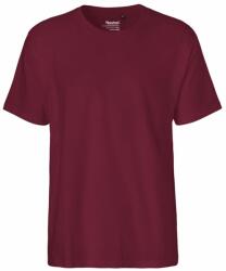 Neutral Férfi póló Classic organikus Fairtrade biopamutból - Bordeaux | 3XL (NE-O60001-1000237122)