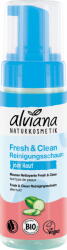 alviana Naturkosmetik Fresh & Clean tisztítóhab - 150 ml