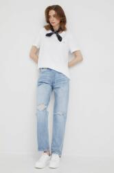 Calvin Klein pamut póló fehér - fehér XL
