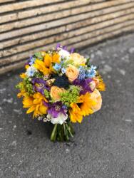 ImodFlowers Buchet de Mireasa cu Floarea Soarelui