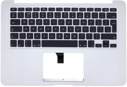 Apple MacBook Air 13" A1466 (Mid 2013 - Mid 2017) - Superior Ramă Tastatură + Tastatură UK, Silver