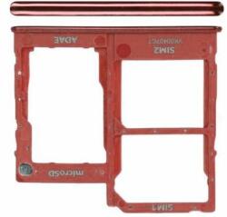 Samsung Galaxy A41 A415F - SIM + Slot SD (Prism Crush Red) - GH98-45275B Genuine Service Pack, Prism Crush Red