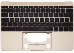Apple MacBook 12" A1534 (Early 2015 - Mid 2017) - Superior Ramă Tastatură + Tastatură UK (Gold), Gold