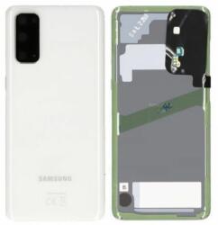 Samsung Galaxy S20 G980F - Carcasă Baterie (Cloud White) - GH82-22068B, GH82-21576B Genuine Service Pack, Cloud White