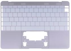 Apple MacBook 12" A1534 (Early 2015) - Superior Ramă Tastatură US (Silver), Silver