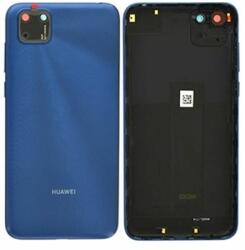 Huawei Y5p - Carcasă Baterie + Sticlă Cameră Spate (Phantom Blue) - 97070XVB Genuine Service Pack, Blue