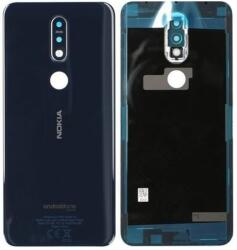 Nokia 7.1 - Carcasă Baterie (Gloss Midnight Blue) - 20CTLLW0004 Genuine Service Pack, Gloss Midnight Blue