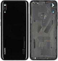 Huawei Y6 (2019) - Carcasă Baterie (Midnight Black) - 02352LYH, 02352LYB, 02352QCC Genuine Service Pack, Black