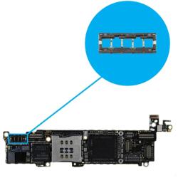Apple iPhone 5S, 5C - Conector Baterie