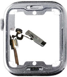 Apple Watch 7 45mm - Carcasă Aluminium + Buton Acasă + Microfon (Starlight), Starlight