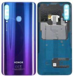 Huawei Honor 20 Lite - Carcasă Baterie + Senzor de Amprentă (Phantom Blue) - 02352QNB, 02352QNT Genuine Service Pack, Phantom Blue