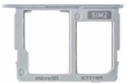 Samsung Galaxy J3 J330F Duos (2017) - SIM/Slot SD (Silver) - GH61-12704B Genuine Service Pack, Silver