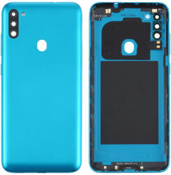 Samsung Galaxy M11 M115F - Carcasă Baterie (Metallic Blue) - GH81-19135A Genuine Service Pack, Metallic Blue