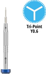 2UUL - Şurubelniţă premium din Oţel de vanadiu - Tri-Point Y000 (0.6mm)