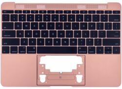 Apple MacBook 12" A1534 (Early 2015 - Mid 2017) - Superior Ramă Tastatură + Tastatură US (Rose Gold), Rose Gold