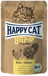 Happy Cat Happy Cat Pachet economic Bio Pliculețe 24 x 85 g - Pui & curcan