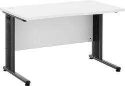 Fromm & Starck Íróasztal - 120 x 73 cm - fehér/szürke (STAR_DESK_26)