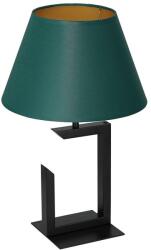 Luminex Lampă de masă 1xE27/60W/230V 45 cm verde/aurie (LU3398)