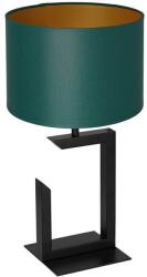 Luminex Asztali lámpa 1xE27/60W/230V 45 cm zöld/arany LU3405 (LU3405)