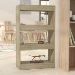 vidaXL Bibliotecă/Separator cameră, stejar sonoma, 60x30x103 cm, PAL (811658) Biblioteca