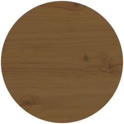 vidaXL Blat de masă, maro, Ø30x2, 5 cm, lemn masiv de pin (813672) - vidaxl