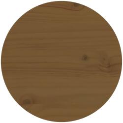 vidaXL Blat de masă, maro, Ø30x2, 5 cm, lemn masiv de pin (813672)