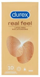 Durex Real Feel Natural Skin Feeling prezervative fără latex 10 buc