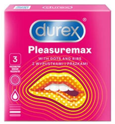 Durex Pleasuremax prezervative din latex cu zimturi 3 buc
