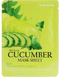 Beauadd Mască de țesătură cu extract de castraveți - Beauadd Baroness Mask Sheet Cucumber 21 g