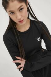 Adidas longsleeve Always Original HF2084 femei, culoarea negru HF2084-BLACK PPYY-BUD06K_99X
