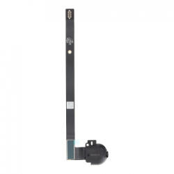  Apple iPad 10.2 2021 headset csatlakozós flex kábel, átvezető fólia (3, 5mm jack) fekete, gyári