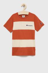 Champion tricou de bumbac pentru copii 305959 culoarea portocaliu, cu imprimeu PPYY-TSB0GO_COP