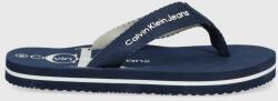 Calvin Klein Jeans slapi copii culoarea albastru marin PPYY-KLB010_59X