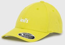 Levi's șapcă culoarea verde, cu imprimeu PPYY-CAU00K_71X