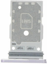 Samsung G990/G996 Galaxy S21 FE 5G/S21 Plus 5G DualSIM, SIM kártya tartó tálca, lila