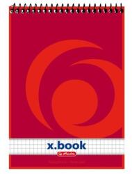 Herlitz Jegyzetfüzet A/5 kockás felül spirálos HERLITZ 50 lap