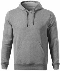 MALFINI Férfi pulóver Break - Sötétszürke melírozott | 3XL (8401218)