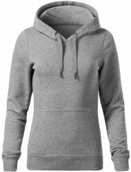 MALFINI Női pulóver Break - Sötétszürke melírozott | 2XL (8411217)