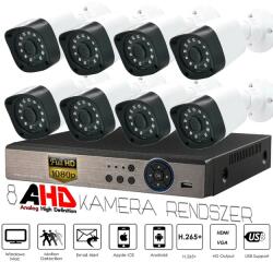  8 Mini Ahd Kamera Rendszer Kültéri / Beltéri 2.0mp, H. 265+, Ir 30m, Vizáló