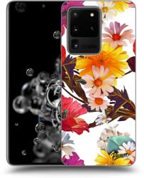Picasee Husă neagră din silicon pentru Samsung Galaxy S20 Ultra 5G G988F - Meadow