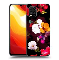 Picasee Husă transparentă din silicon pentru Xiaomi Mi 10 Lite - Flowers and Berries