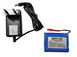 TOSLON Acumulator Toslon 12v Li-Ion cu Incarcator 220V pentru ecranele sonarelor Toslon (ToslonLiIon12V) Sonar pescuit
