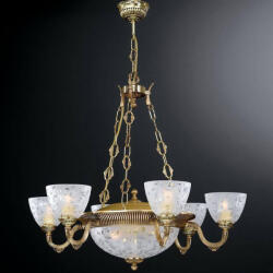 Reccagni Angelo Candelabru clasic realizat manual 6352 (RA-L. 6352/6+3)