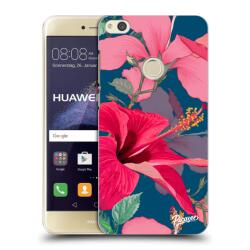 Picasee Husă transparentă din silicon pentru Huawei P9 Lite 2017 - Hibiscus