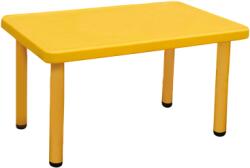 Horecano KIDS-ДЕТСКА МАСА ПРАВОЪГЪЛНА ЖЪЛТА 122x61xh48cm (LXZ-104) (014333)