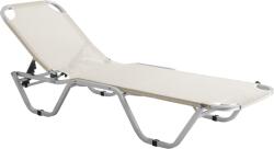 HORECANO HG-Шезлонг 5 позиционен 196x61x29cm БЕЖОВ(40201CT-212360) (0195129)