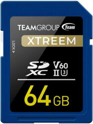 Team Group XTREEM SDXC 64GB (TXSDXC64GIIV6001)